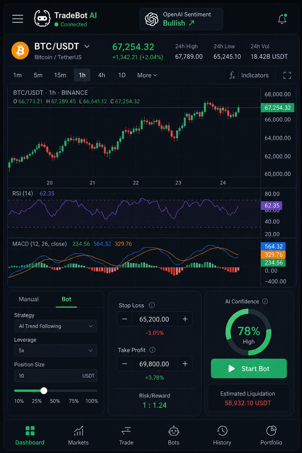 AlgoTrade Pro UI
